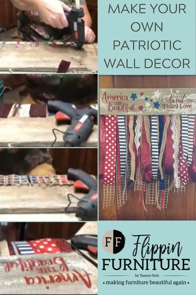 Make Your Own Patriotic Wall Decor