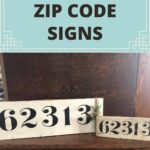 Create Your Own Zip Code Signs