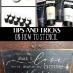 Tips and Trick on How to Stencil