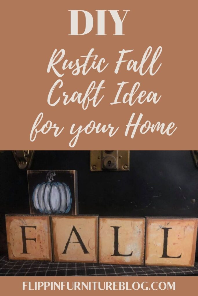 rustic fall craft idea for your home