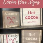 DIY Cocoa Bar Signs
