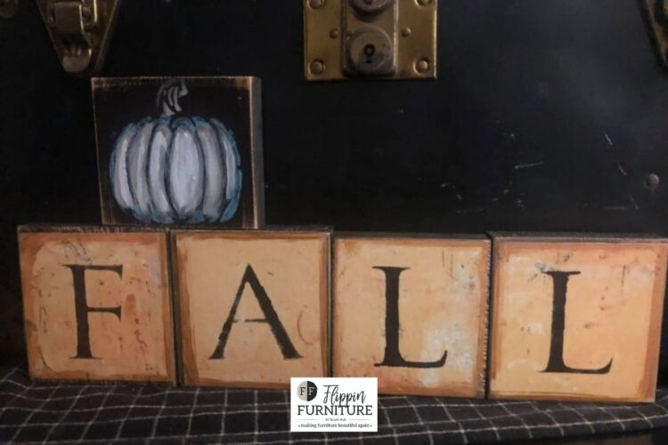 Rustic Fall Craft Idea for your home – Flippin Furniture