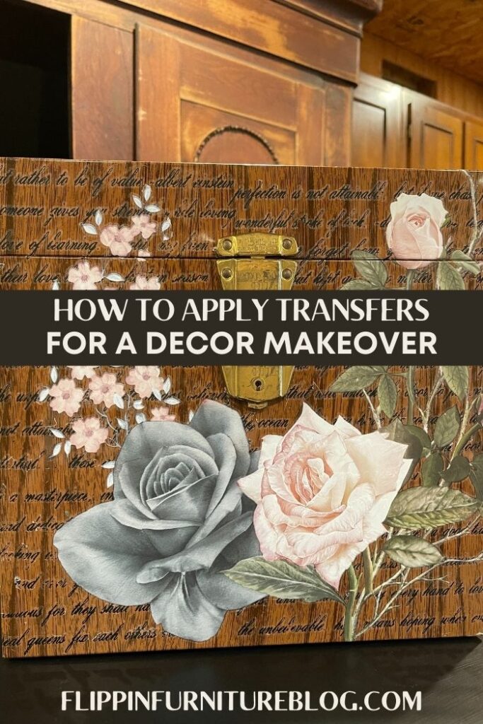 How to Apply Transfers for a Decor Makeover