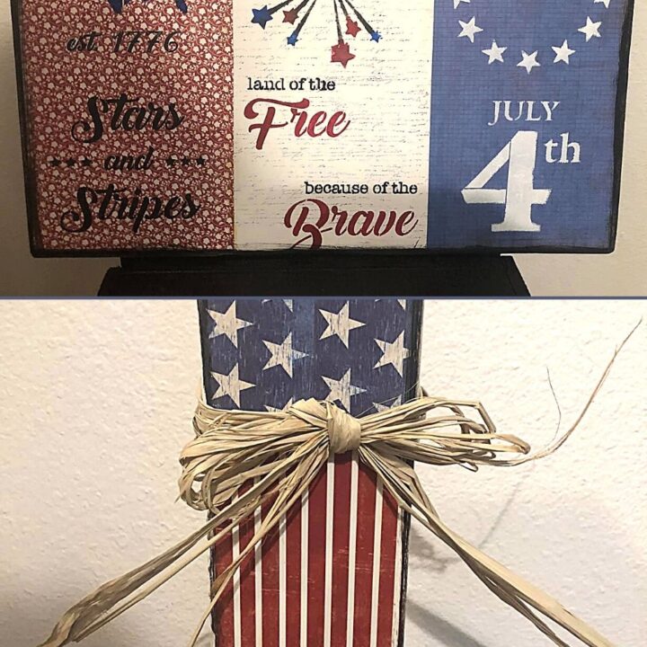 Make Your Own 4th of July Custom Signs